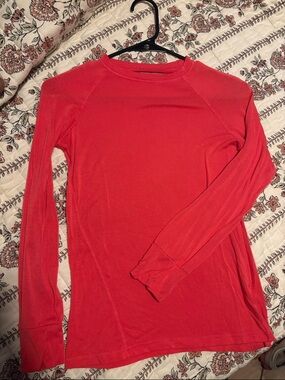 Women’s coral pink under scrub top - Mandala